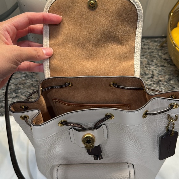 NWT Coach Riya Backpack 21 In Colorblock - Picture 2 of 14
